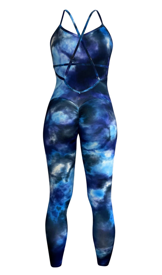 Blossom Bodysuit (Ocean Blue)