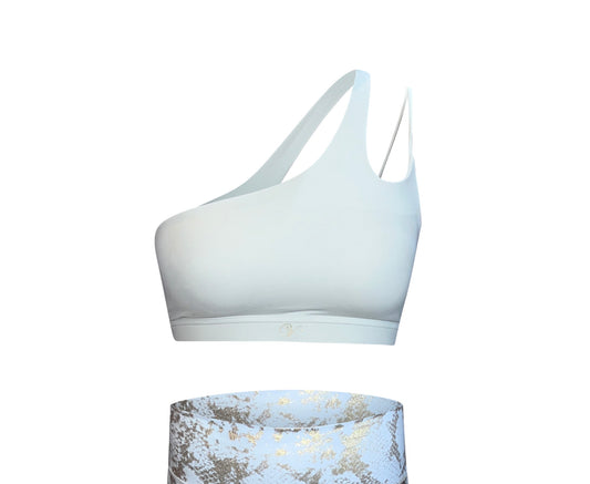 One-Shoulder Contour Sports Bra