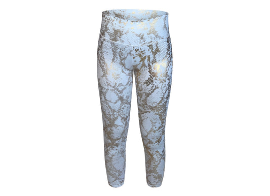 High-Waisted Metallic Leggings