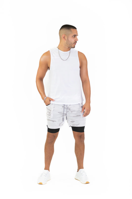 Men’s Classic Tank Top (White)