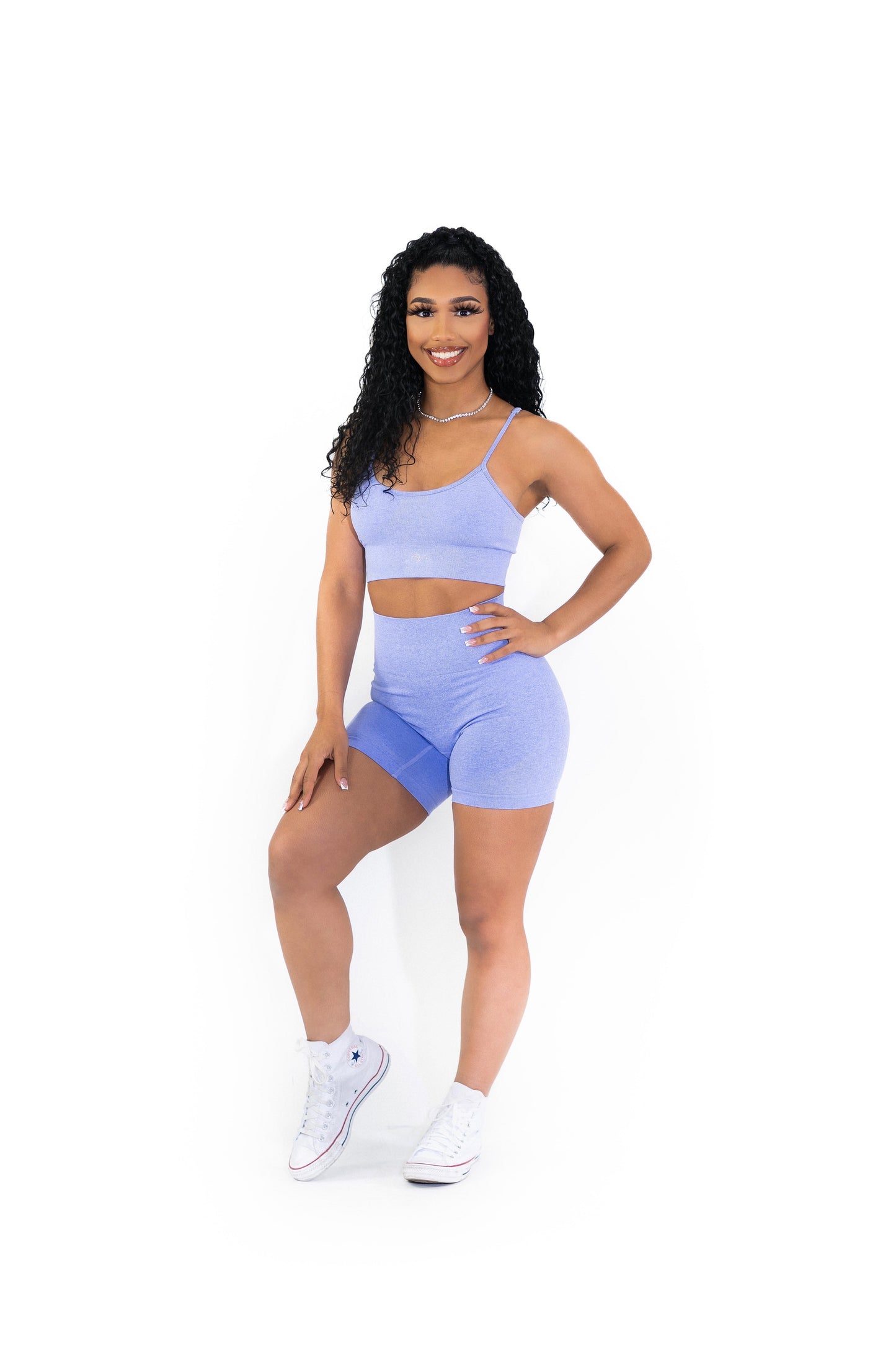 Go-to Biker Shorts (Purple)