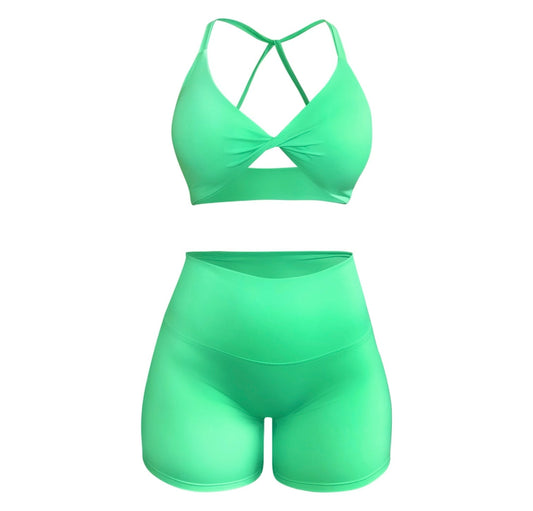 Bikini-Shorts Set (Mint)