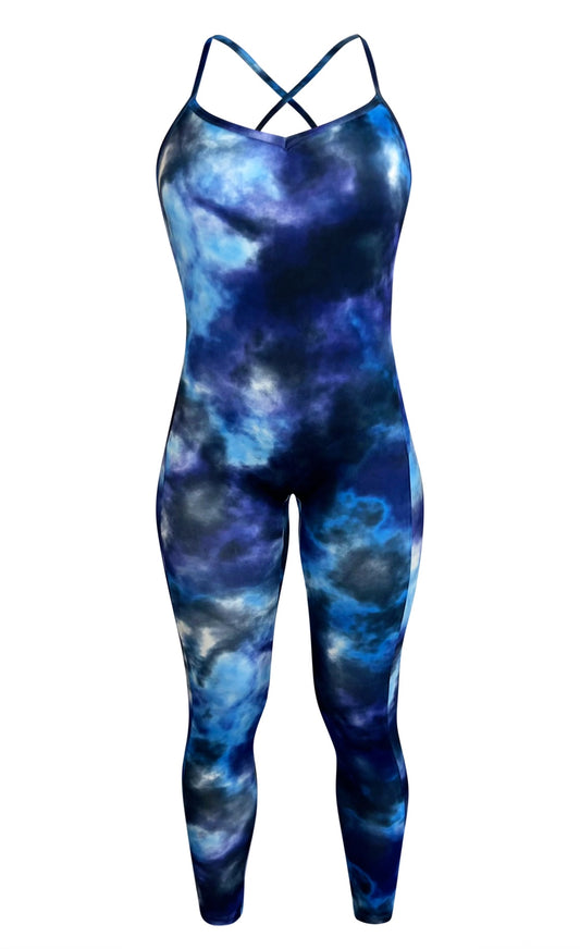 Blossom Bodysuit (Ocean Blue)