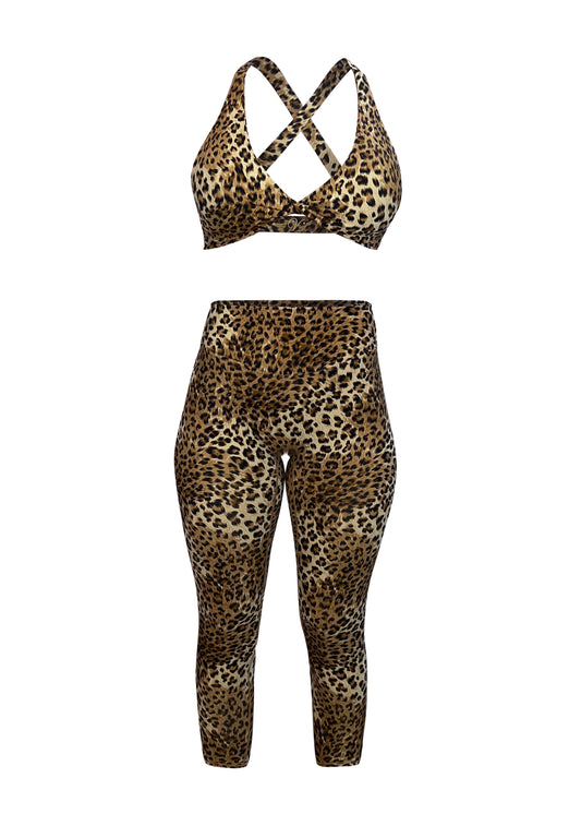 Leopard High-Rise Leggings Set